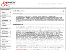 Tablet Screenshot of filigris.com